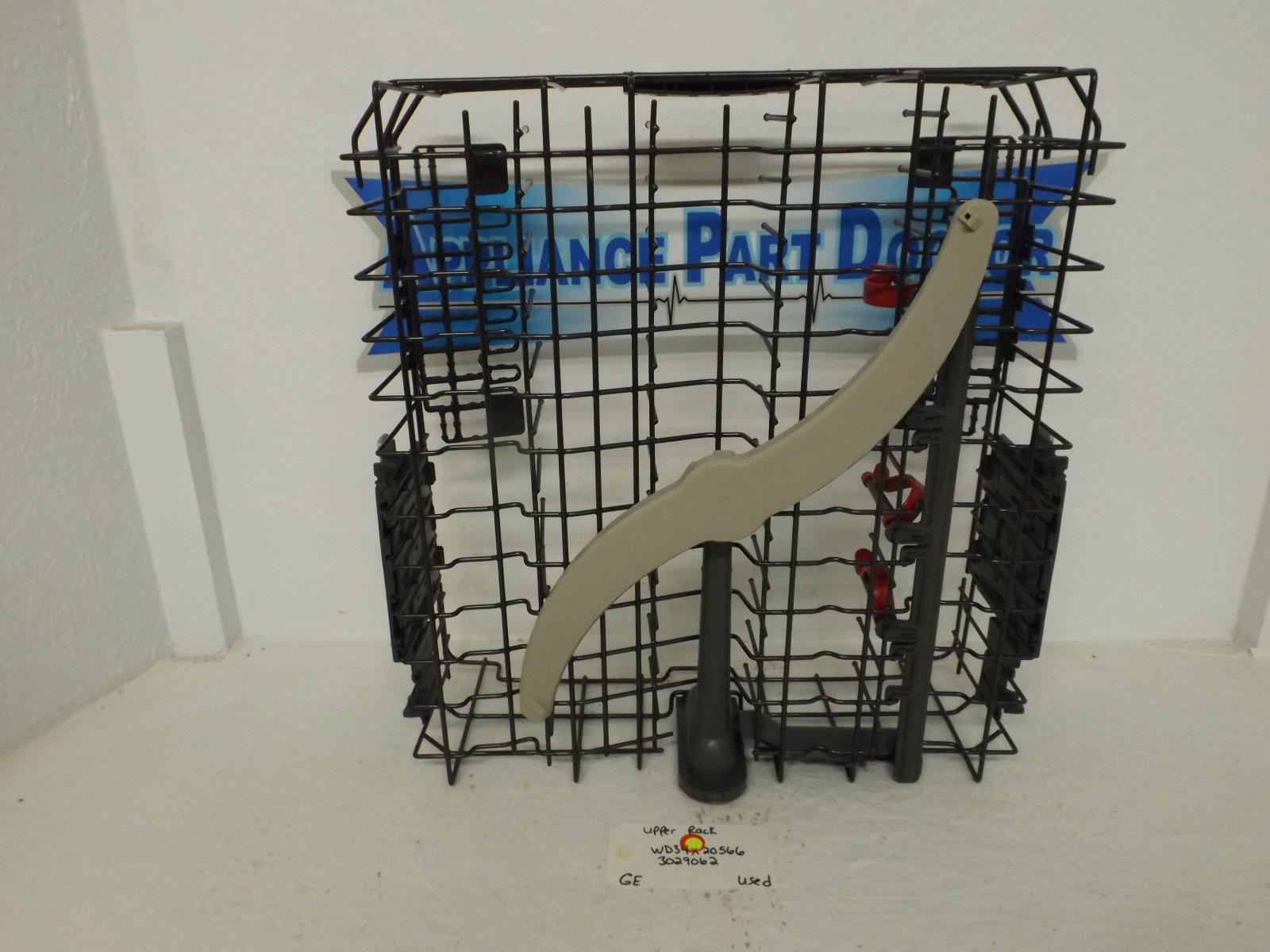 GE Dishwasher WD34X20566 3029062 Upper Rack Used GE Dishwasher WD34X20566 3029062 Upper Rack Used